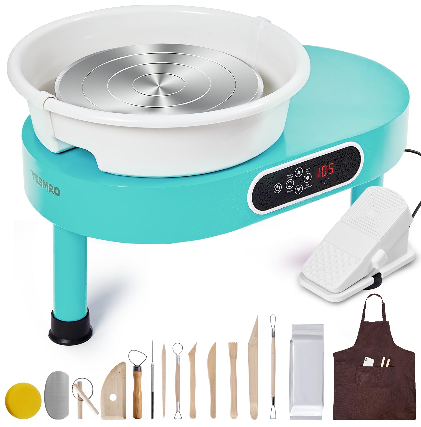 Amazon.com: YESMRO Pottery Wheel Forming Machine with Detachable